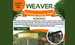 Weaver Finale Set for Summer Movie Fest