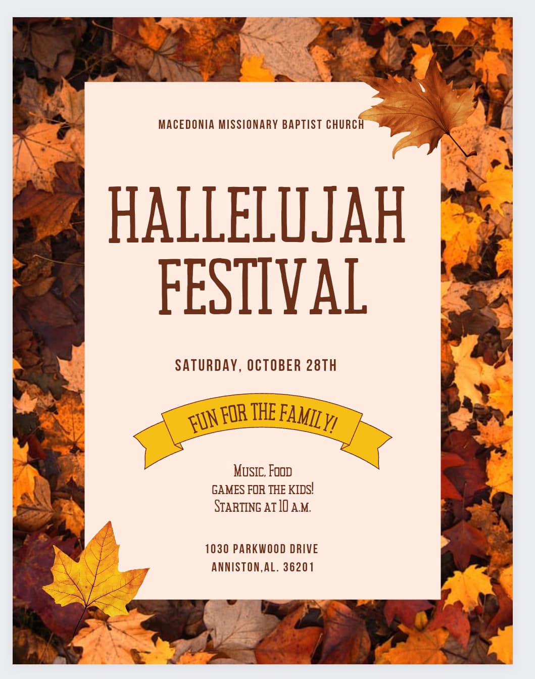 Hallelujah Festival Calhoun Journal