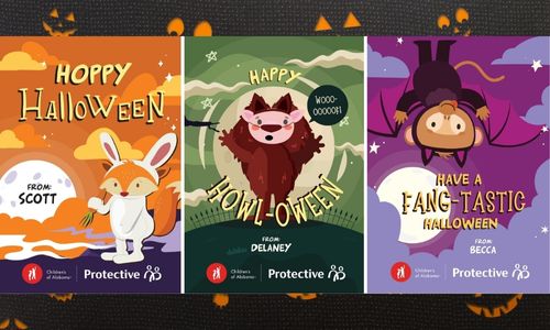 5 Send Halloween cards to patients at Children’s of Alabama