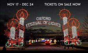 Dazzling lights of holiday cheer return! Festival of Lights 2023 - Oxford, Alabama