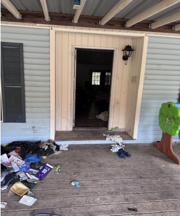 Between October 3, 2023 and October 27, 2023 a residence was broken into on Richs Lane in Jacksonville. Several boxes of miscellaneous items were taken.  (2310-0381)