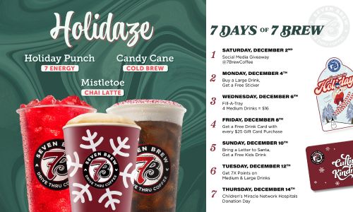 7 Days of 7 Brew begins Dec. 2 with must-have deals and discounts