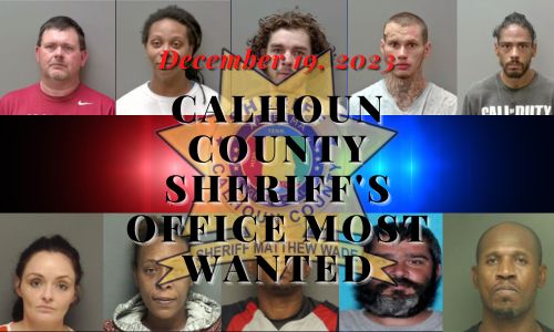 Calhoun County Most Wanted 12 19 23 cover photo