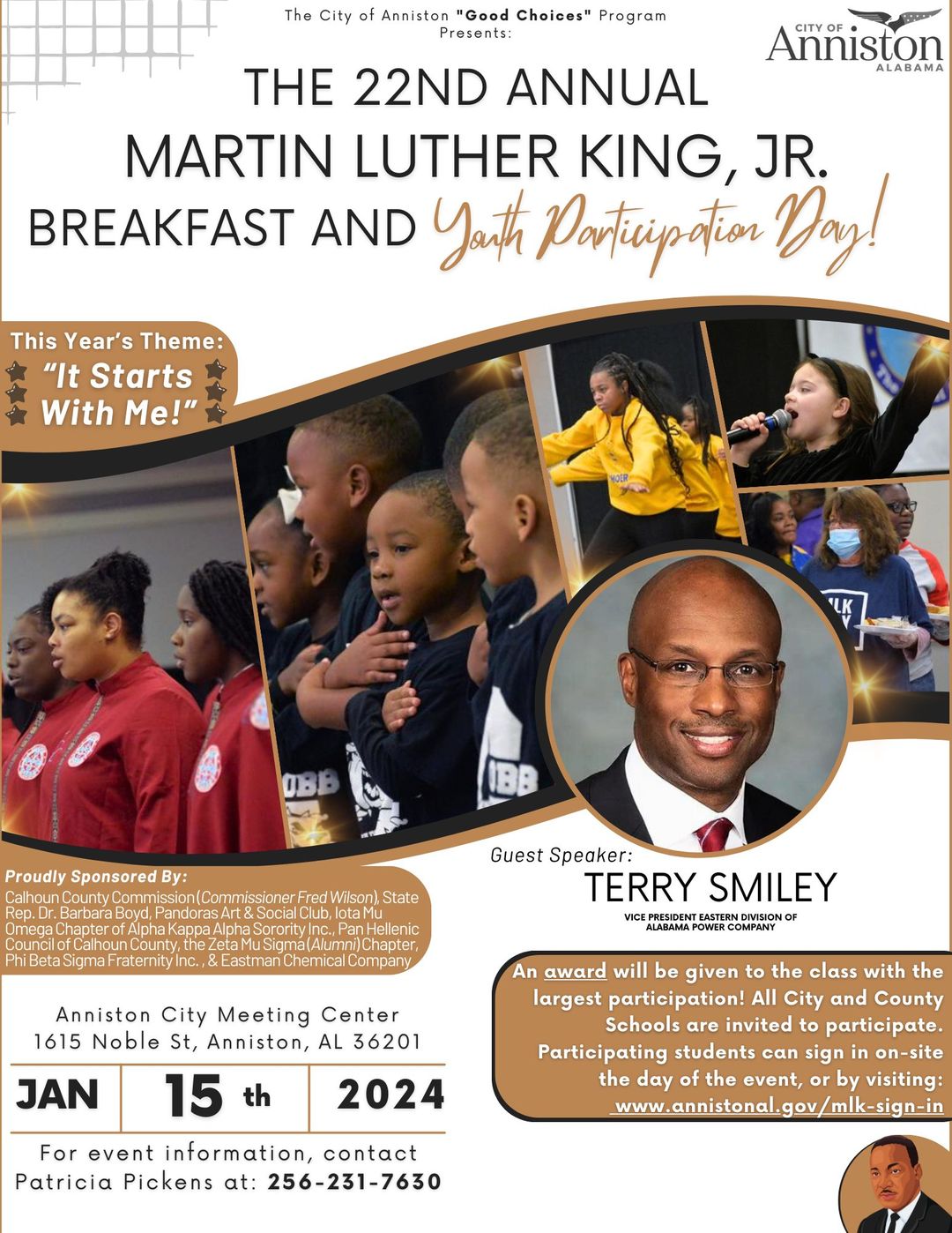 Annual MLK, Jr. Breakfast & Youth Participation Day