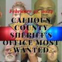 02 23 24 Calhoun County Sheriff Most Wanted Cover