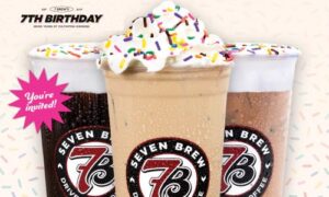7 Brew Coffee Celebrates 7th Birthday