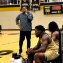 B.B. Comer coach Marcus Herbert leads the Tigers during the 2022 Larry & Connie Davidson Classic at Oxford. (File photo)