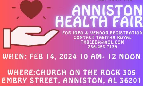 Anniston Health Fair