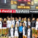 Donoho’s girls’ soccer team poses for a picture after beating Pell City 2-1 on Tuesday at Pell City. (Submitted photo)