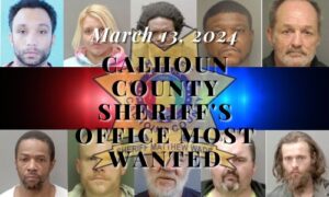 03 13 2024 Calhoun County Sheriff Most Wanted Cover