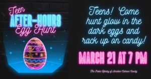 Teen After Hours Egg Hunt