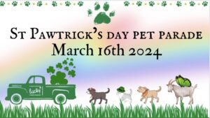 St Pawtrick's Day Pet Parade