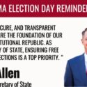 Election Day Reminders