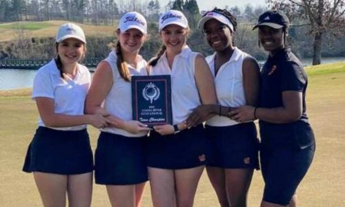 Alexandria’s girls won the Coosa River Invitational on Thursday at Silver Lakes. (Submitted photo)