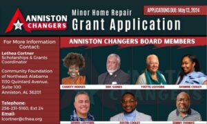 Anniston Changers Minor Home Repair Grants