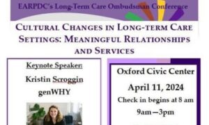 Cultural Changes in Long-Term Care Settings
