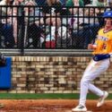 Piedmont’s Jacob McElroy scores a run during the Bulldogs’ first-round playoff series against Sylvania on Thursday. Piedmont advanced to face Fayette County, starting Thursday. (Photo by Joe Medley)