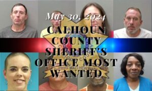 05 30 24 Calhoun County Sheriff Most Wanted Cover