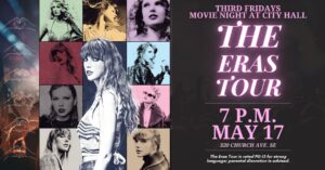 Third Fridays: Movie Night at City Hall with "Taylor Swift: The Eras Tour"