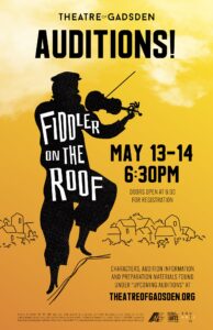 Fiddle on the Roof Auditions