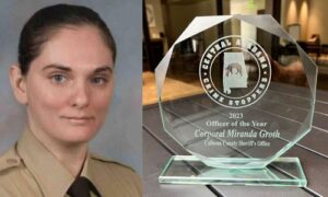 Corporal Miranda Groth Honored as Calhoun County Sheriff's Office 2023 CrimeStoppers Officer of the Year