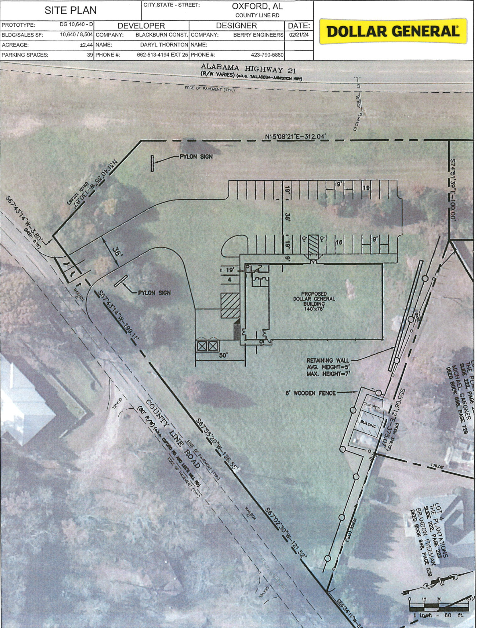 Dollar General Proposed Location