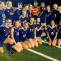 Jacksonville’s girls will make their first state-semifinal appearance after winning a penalty-kick shootout with Westminster Christian on Saturday. (Submitted photo)