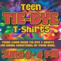Teen Tie-Die T-shirts