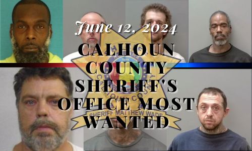 06 12 2024 Calhoun County Sheriff Most Wanted Cover