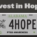 New PTSD Awareness Distinctive License Plate