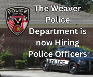 Weaver Police Department now hiring
