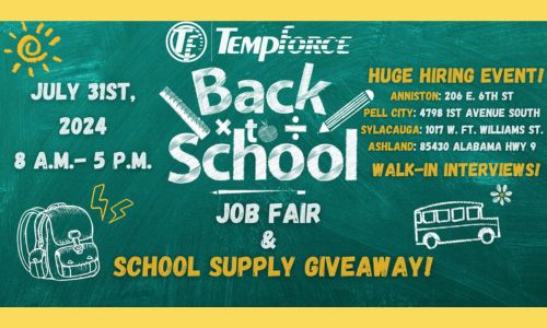 Back to School Job Fair and School Supply Giveaway