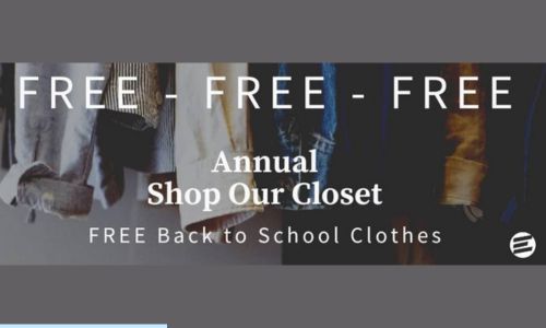 Free SHop Our Closet Event