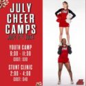 JUly Cheer Camps
