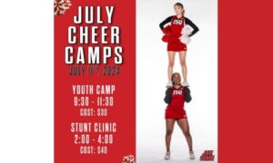 JUly Cheer Camps