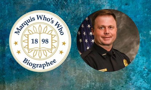 Piedmont Police Chief, Nathan Johnson, Honored in Marquis Who's Who for Public Service Achievement