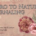 intro to nature Journaling