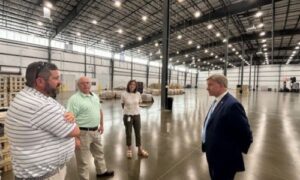 CONGRESSMAN MIKE ROGERS VISITS GOODGAME COMPANY JOBSITE IN OXFORD FOR ABC ALABAMA’S HARD HAT TOUR