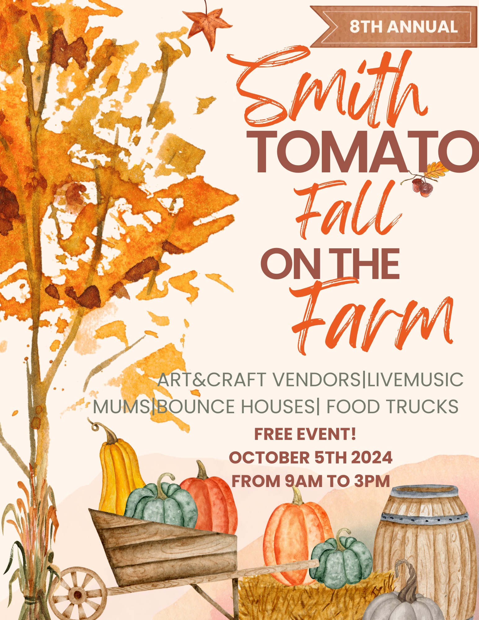 8th Annual Smith Tomato Fall on the Farm