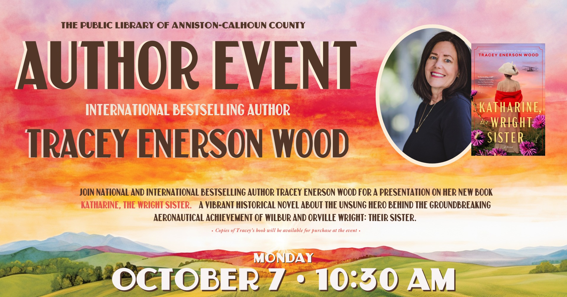 Author Event: Tracey Enerson Wood