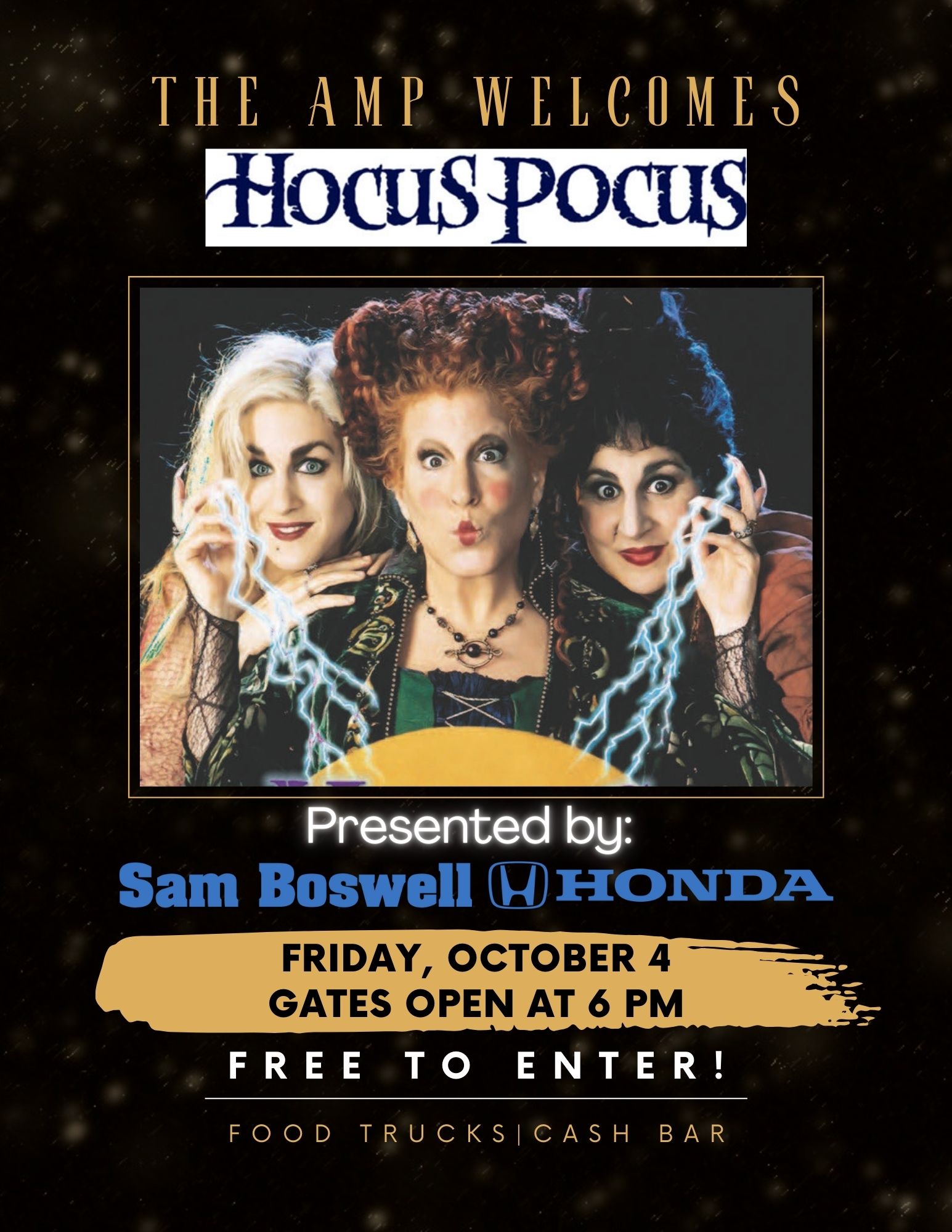 Hocus Pocus at the Amp