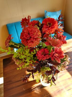 Article Floral Designing Vases of Flowers