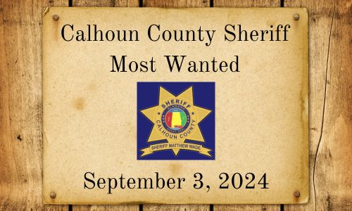 Calhoun County Sheriff Most Wanted cover