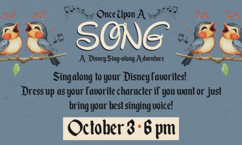 Once Upon A Song- A Disney Sing-along