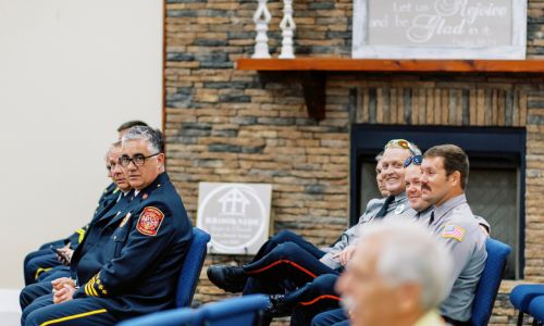 SEVEN NEW FIREFIGHTERS PINNED AT BRIDGE PROGRAM CEREMONY