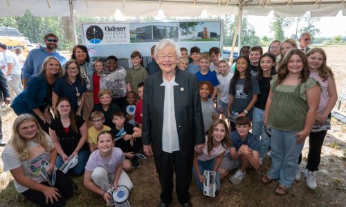 The Challenger Learning Center of Northeast Alabama Groundbreaking