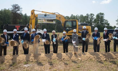 The Challenger Learning Center of Northeast Alabama Groundbreaking