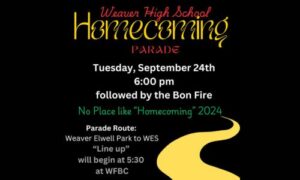 Weaver High School Homecoming Parade