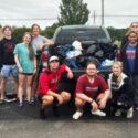 Members of the Jax State Honors Program who participated in the Alabama Coastal Cleanup. (courtesy of JSU)