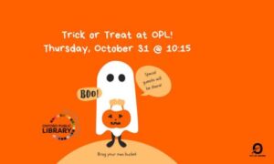 Tick or Treat at the Oxford Public Library